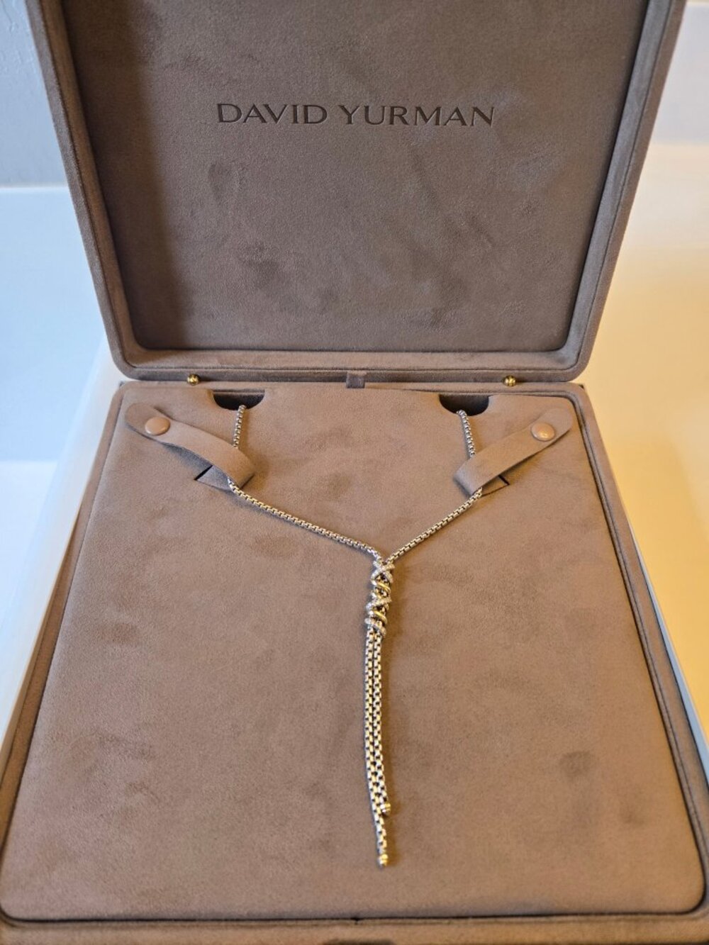 David Yurman - Helena Y Diamond Necklace
